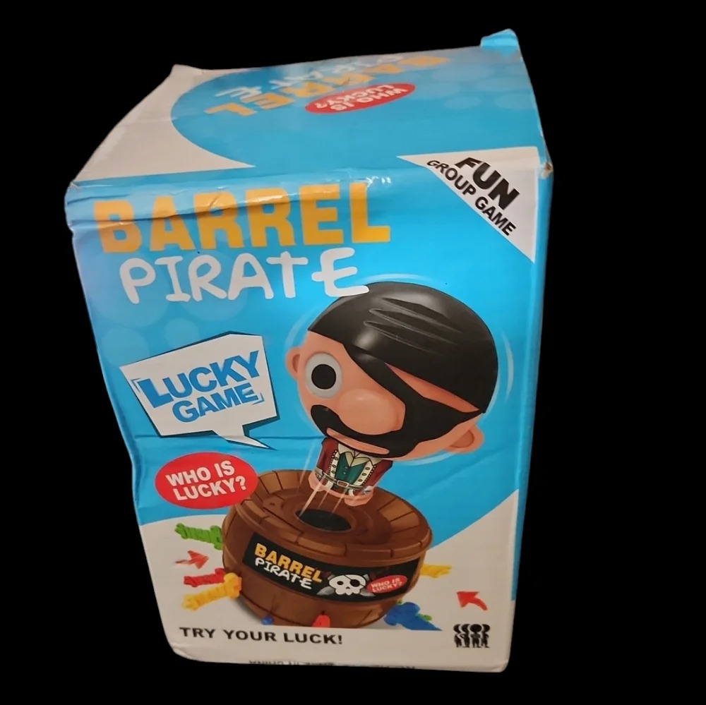 Barrel Pirate Kids Pop Up Fun Game. FAMILY GAMES.